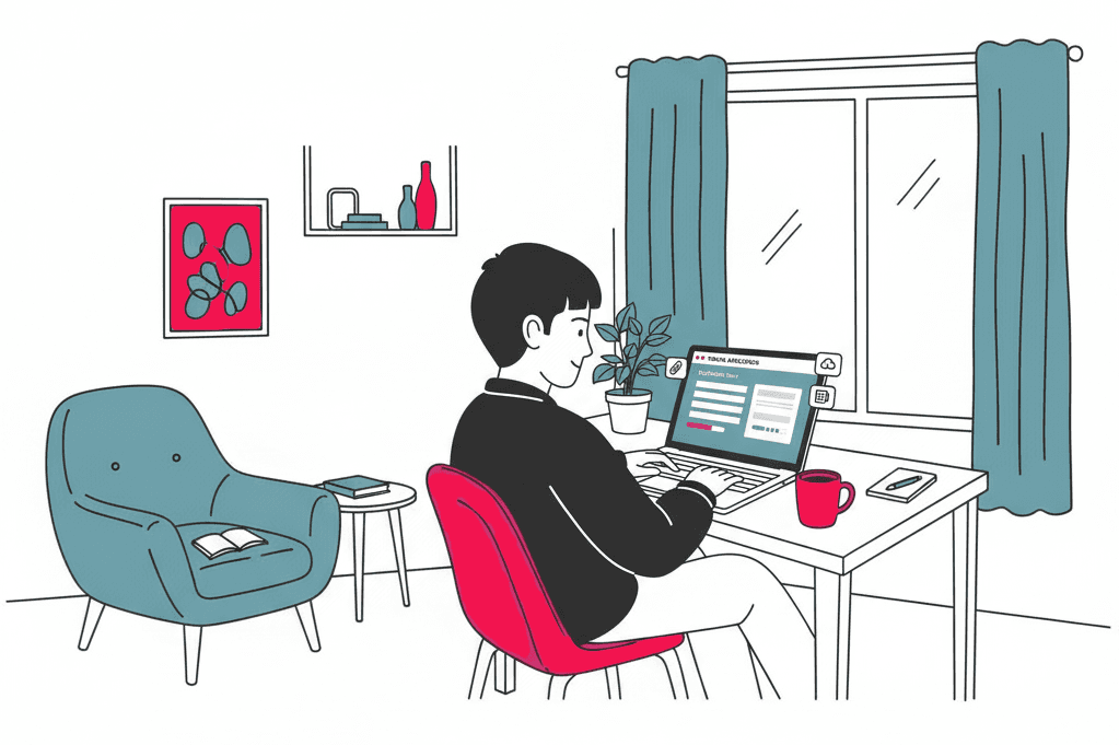 Schritt 1: Online-Formular für den Wohngeldantrag ausfüllen